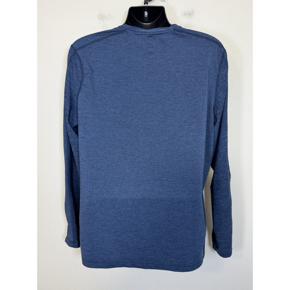 Ten Thousand Versatile Shirt Mens Large Blue Long Sleeve Stretch Performance - Picture 4 of 12